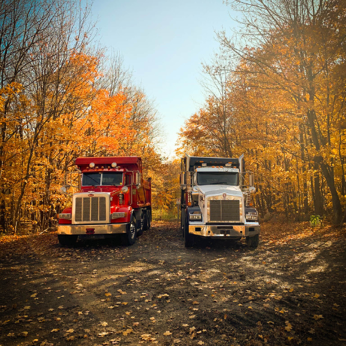 service de transport en vrac laurentides dlg excavation